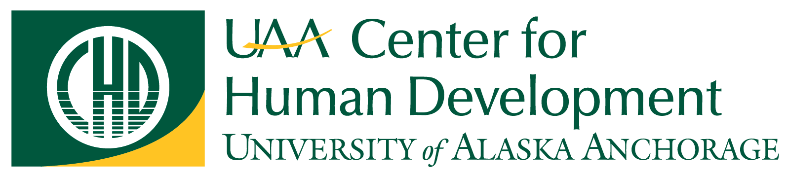 CHD Logo in green and gold