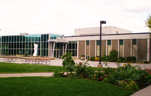 Exterior view of Lucy Cuddy Hall