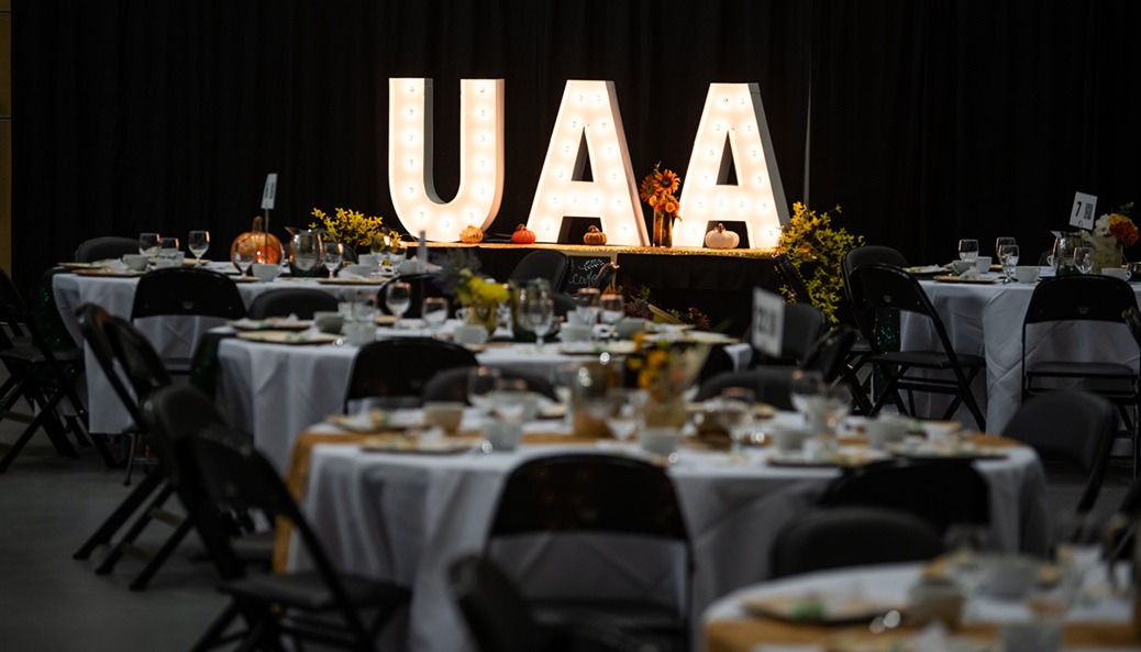 UAA in Lights at Homecoming Luncheon