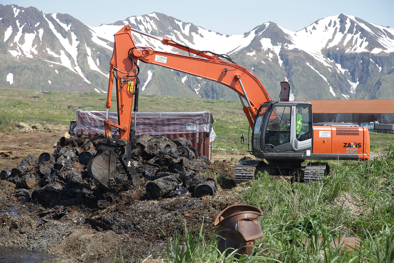 remediation on Attu Island