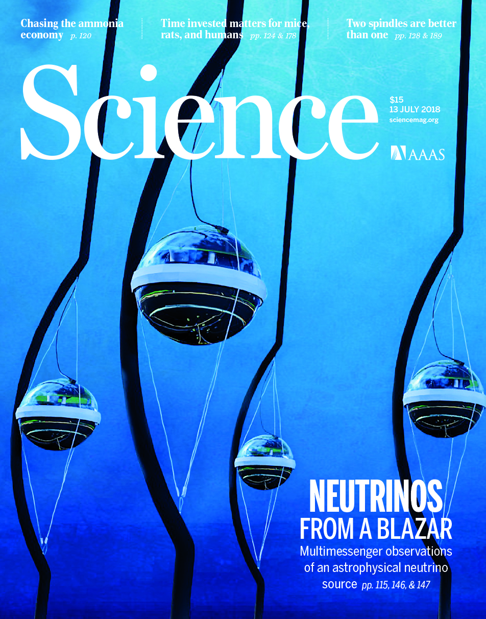 AAAS Science July 2018 Cover