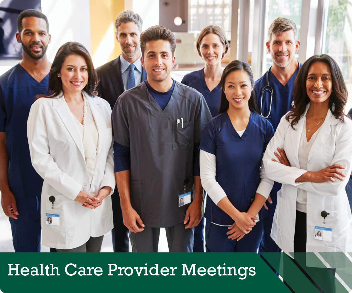 Health Care Provider Meetings