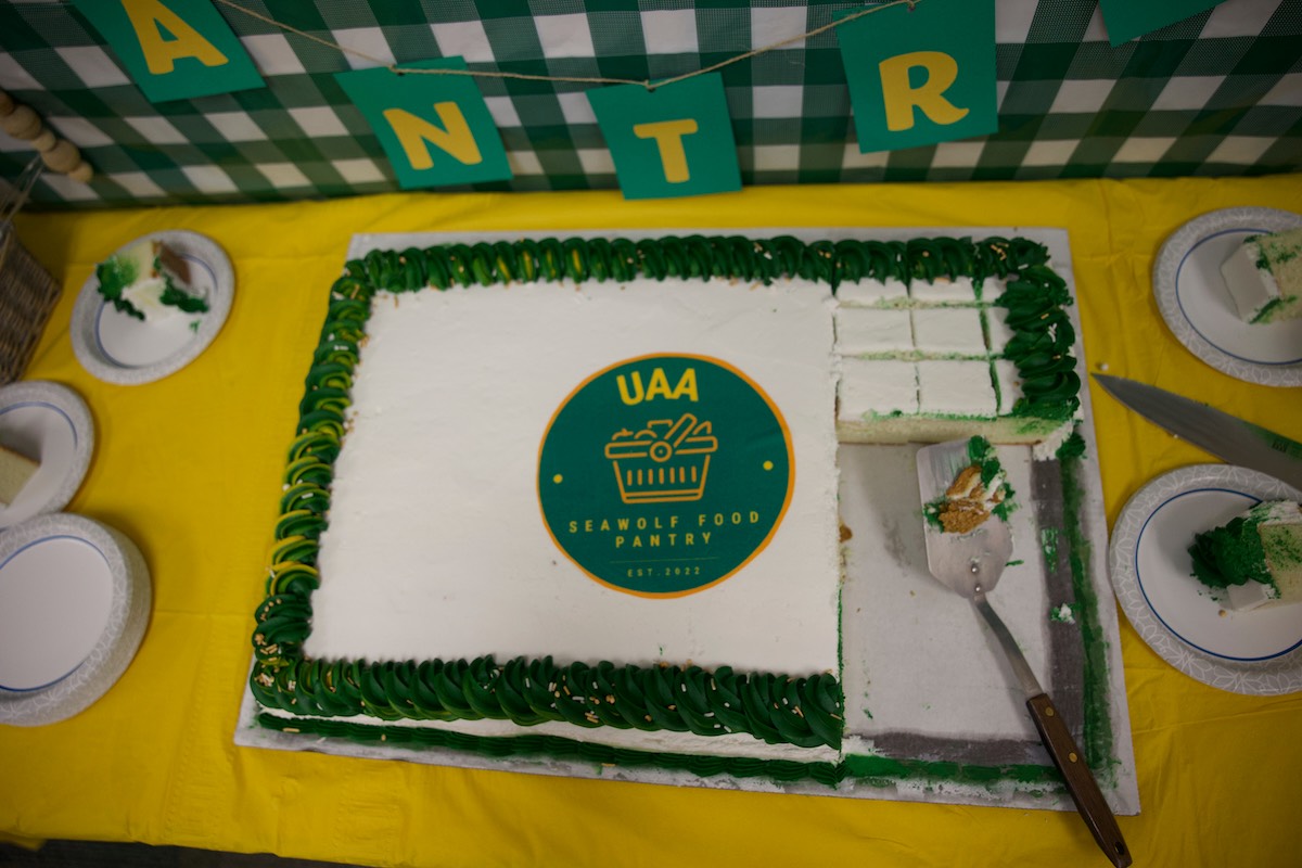 UAA Seawolf Food Pantry Cake 