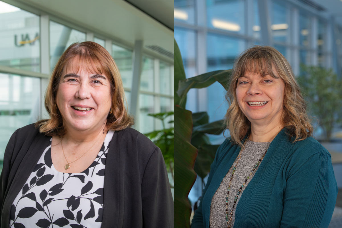 UAA School of Nursing Carla Hagen and Kristin Lutz Headshot photos