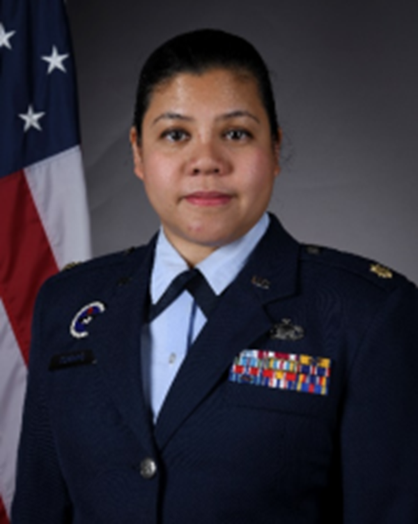 Photo of Maj. Maria Downing, Recruiting Flight Commander