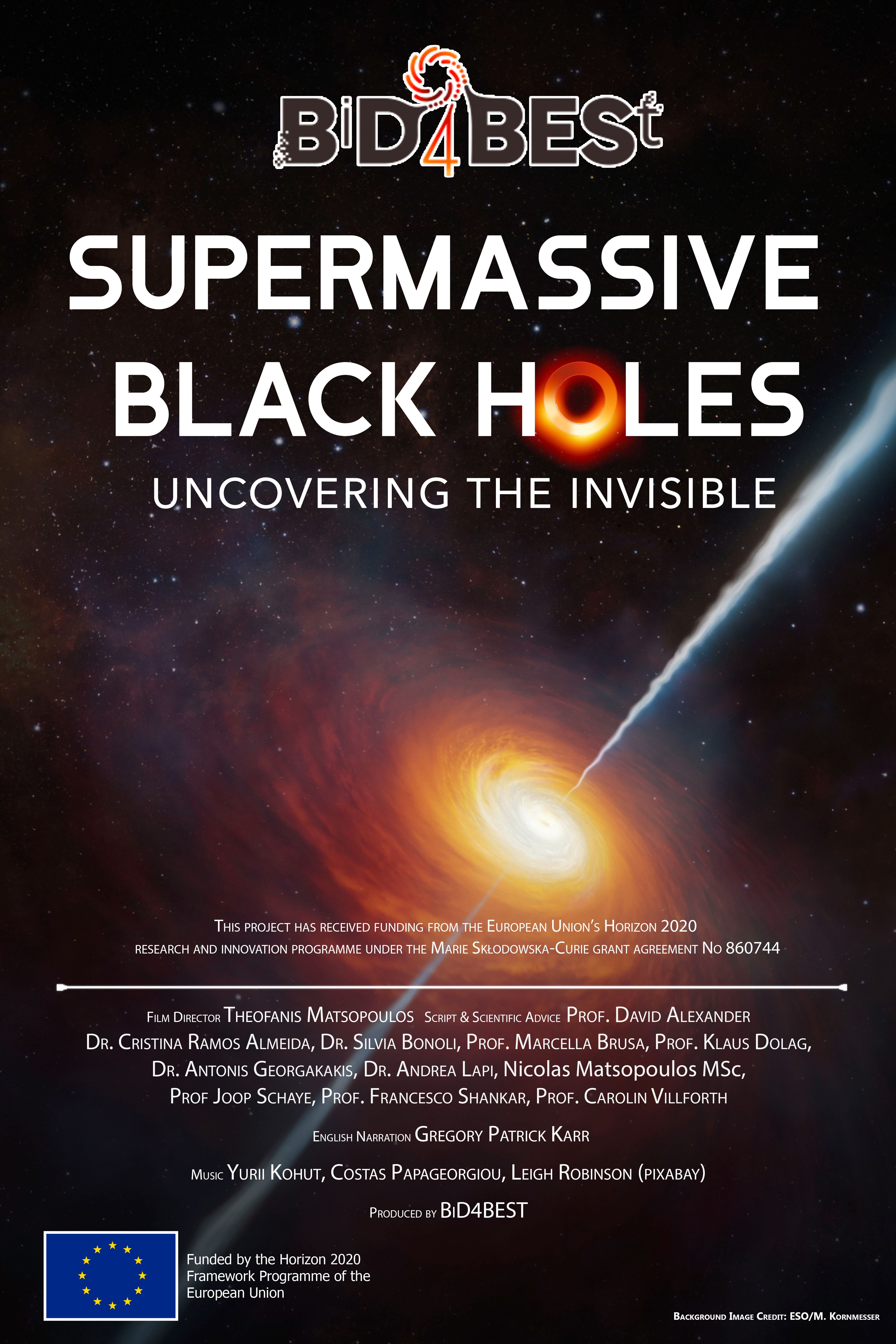 supermassive blackholes poster