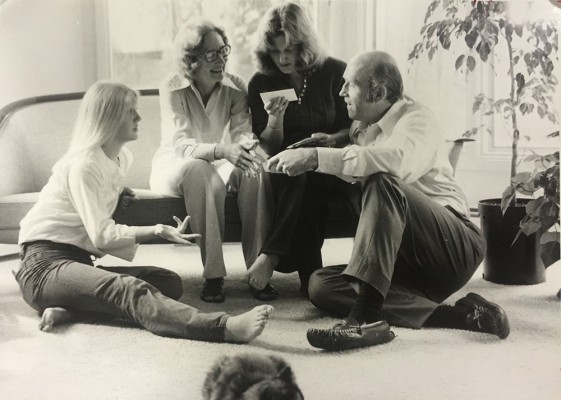 Jack Roderick spends time with his wife, Martha, and their daughters, Libby and Selah, in this photo taken in 1972. (John R. "Jack" Roderick papers, Archives and Special Collections, University of Alaska Anchorage).