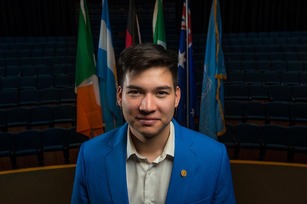 Jacob Shercliffe, Secretary General of the Model U.N.