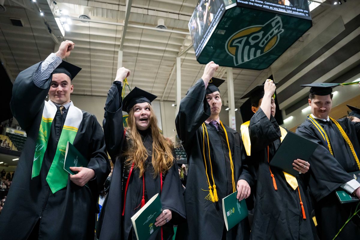 UAA graduates shifting tassels