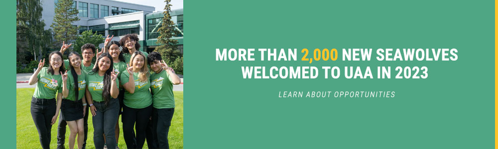 Learn about Opportunities: More than 2,000 new Seawolves welcomed to UAA in 2023 